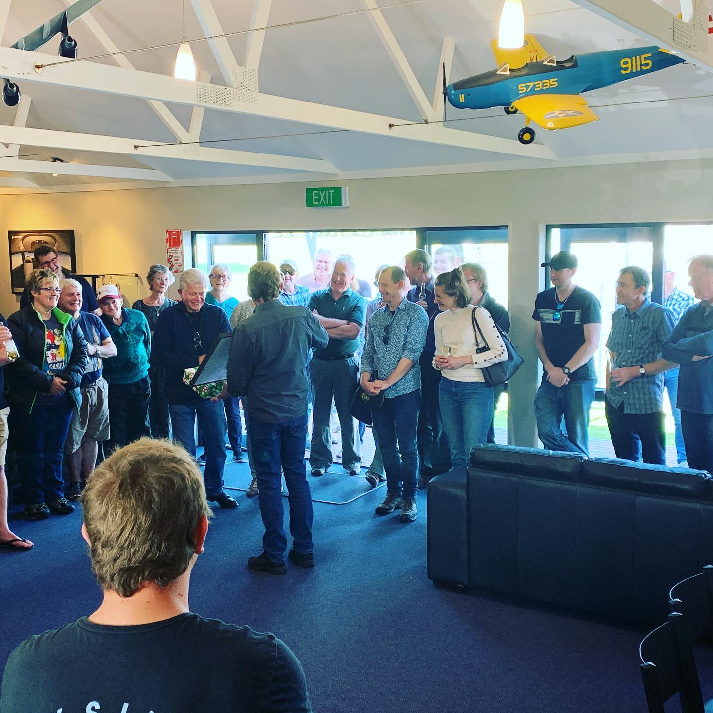 A huge turn out at the club on Saturday evening to farewell the living legend CFI John Harwood. Throughout the years John has lived and breathed the club, looking after our aircraft as if they were his prized personal possessions, while training and mentoring pilots of all ages and experience levels. Thank you John for the hard yards!